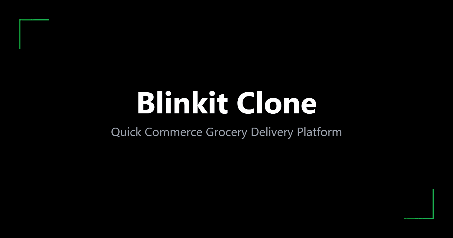 RapidCart - Blinkit Clone screenshot 1